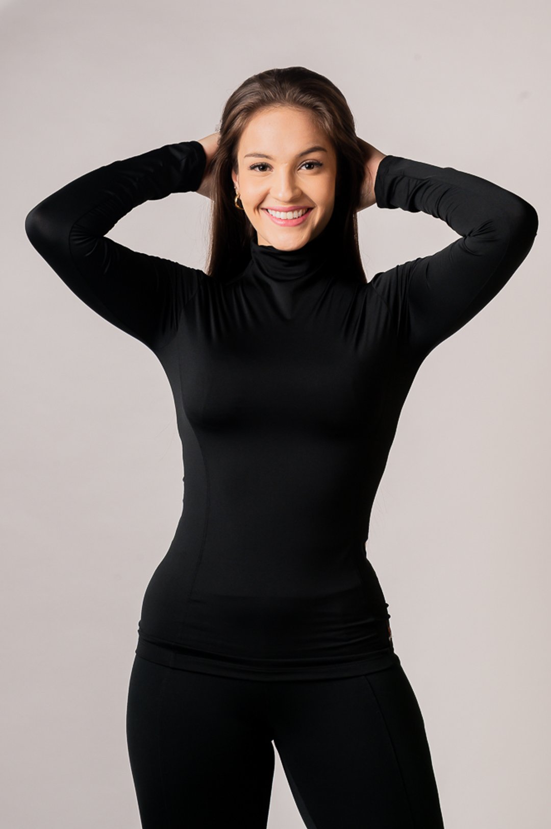 Gola Alta Segunda Pele Termica Frio Gola Alta Blusa De Frio