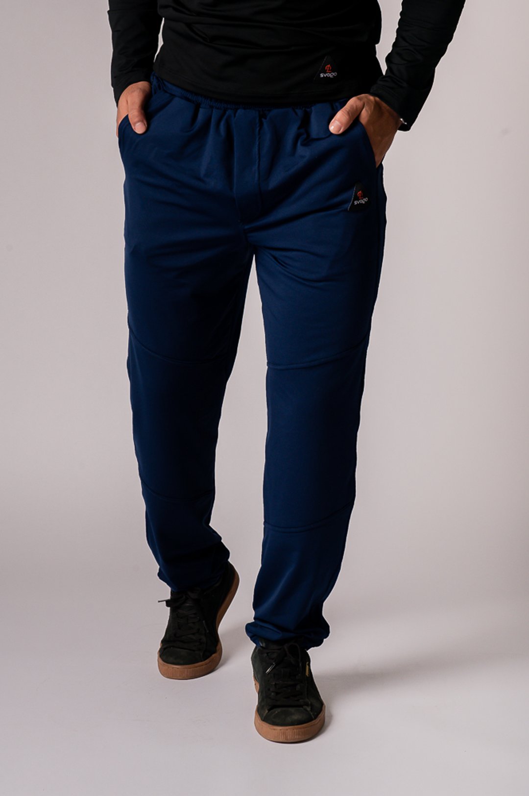 Calça Masculina Em Térmico Fino Com Bolso Extra SVAGO