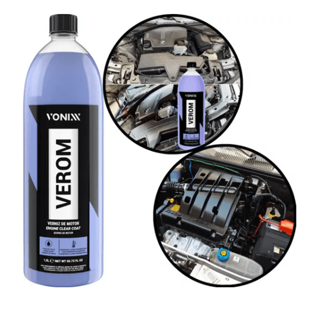 Verom - Verniz de Motor a Base D'água Vonixx 1,5L | Roma Car Detailing