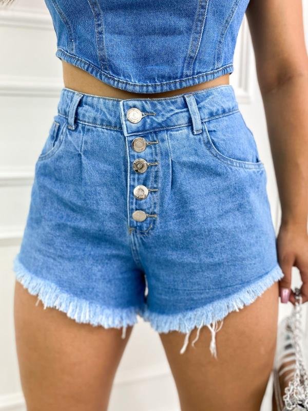 Shorts jeans 4 deals botoes