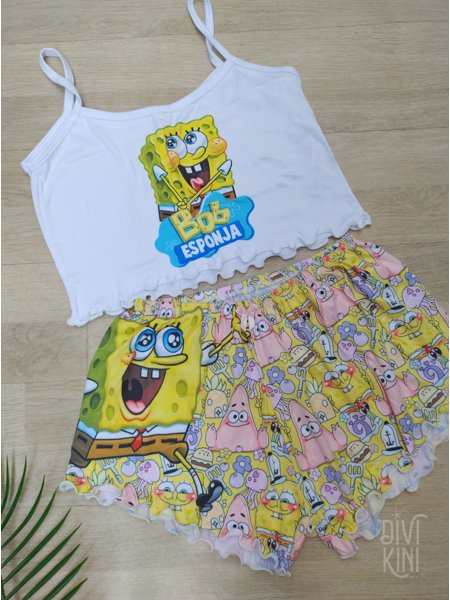 Blusa Bob Esponja Pijama Pijama Bob Esponja Primark Pyjamas - Main Image