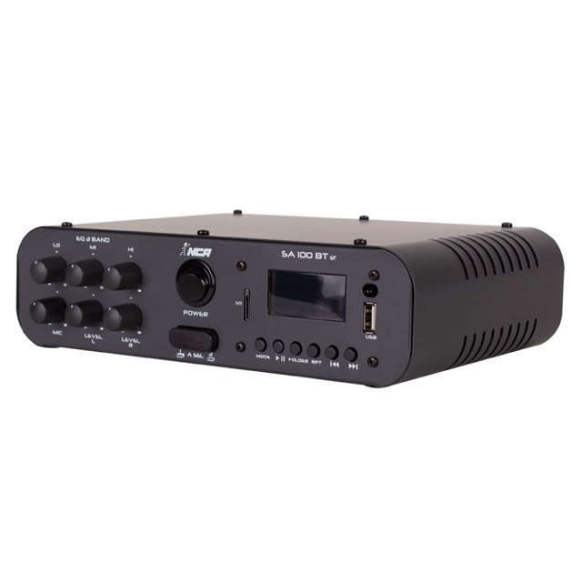 Amplificador Compacto Para Som Nca SA100 bt st 100 WRms