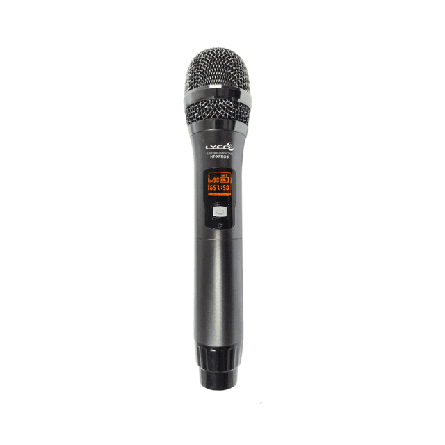 Microfone S/Fio Lyco Sistema Digital Duplo UHXPRO-02MM
