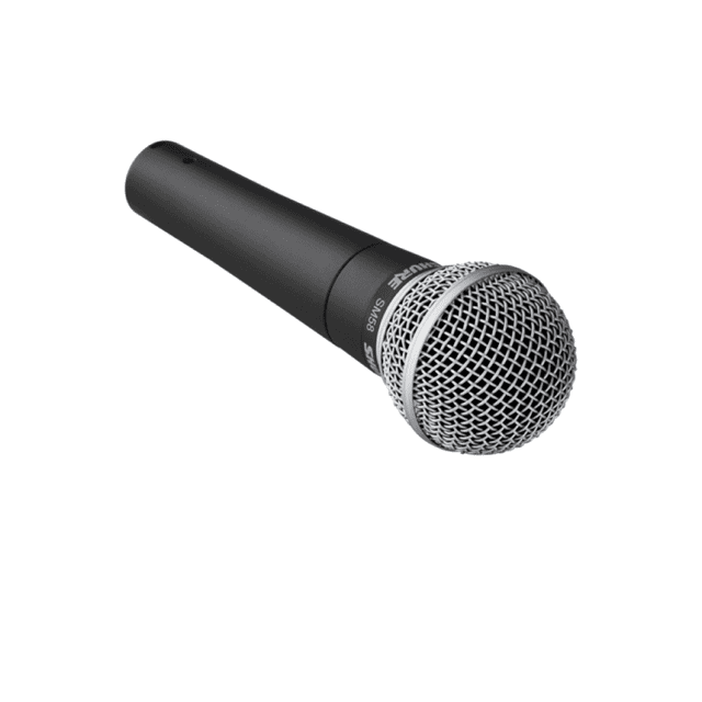 Microfone de Mão Dinamico Unidirecional SM58-LC Shure
