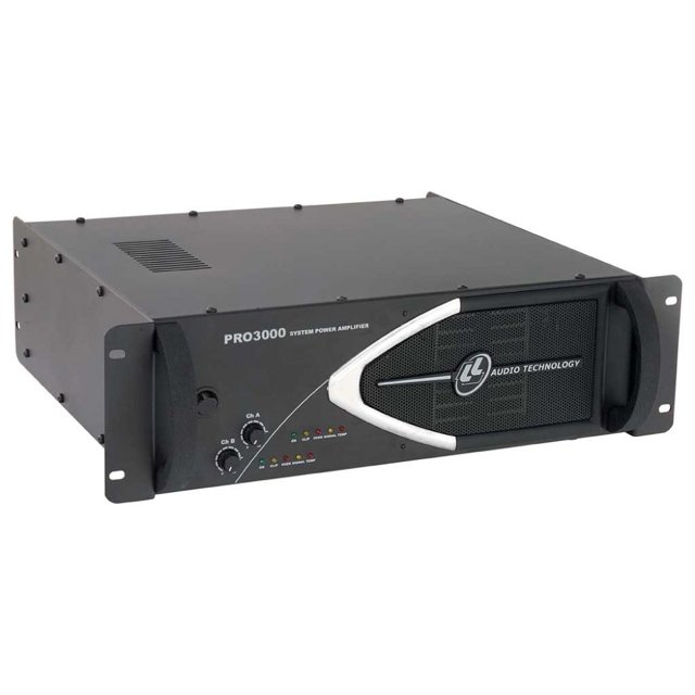 Amplificador Profissional ll Audio Pro3000 Classe ab 750 W