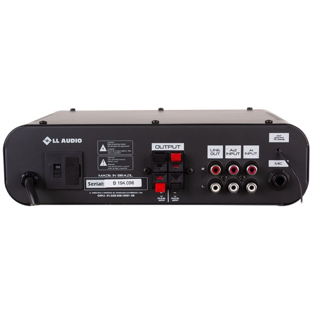 Amplificador Compacto Para Som Nca SA100 bt st 100 WRms