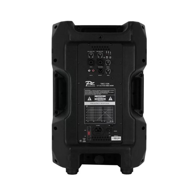 Caixa Ativa Pro Audio Profissional BiAmplifier 400W YAC12A