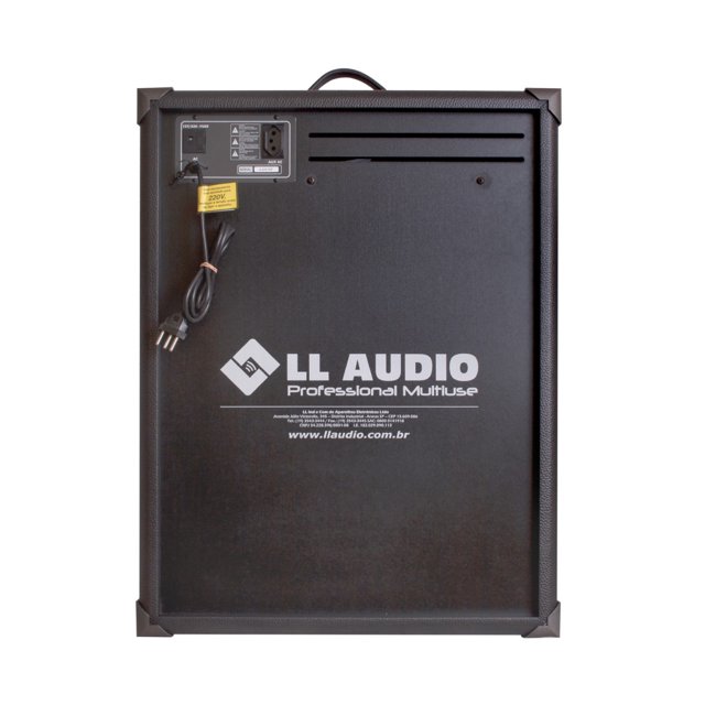 Caixa de som Multiuso Ll Audio TRX12 80WRms Bluetooth FM USB