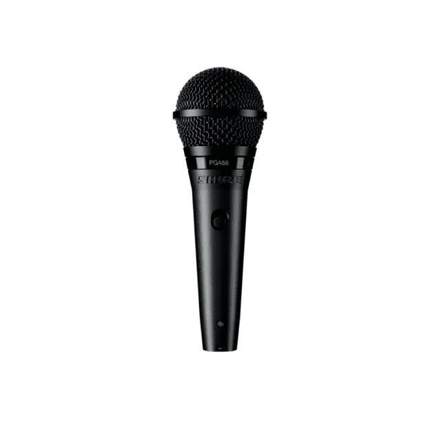 Microfone Dinamico Cardioide P/Vocais PGA58-LC Shure