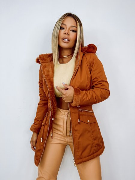 Parka Casaco Almofadado Feminino Casaco Parka Sobretudo Feminino