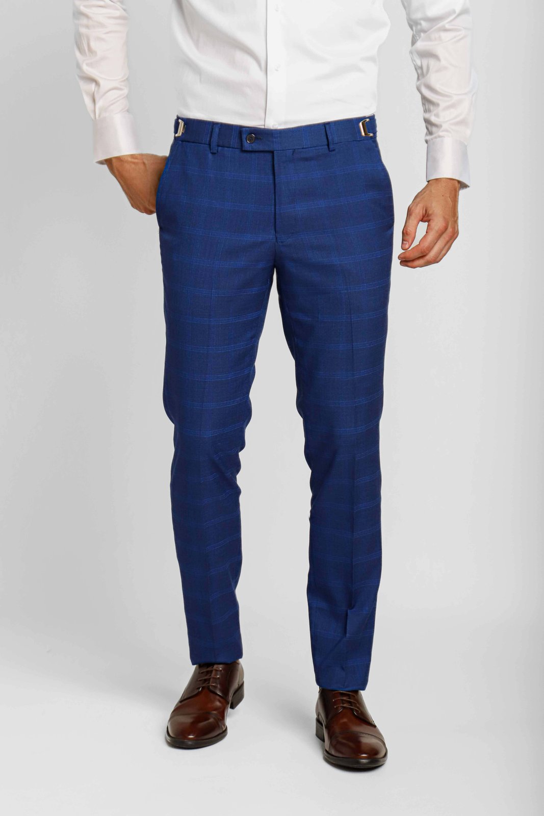 Calça Social Masculina Zara Calça Xadrez Alfaiataria Masculina