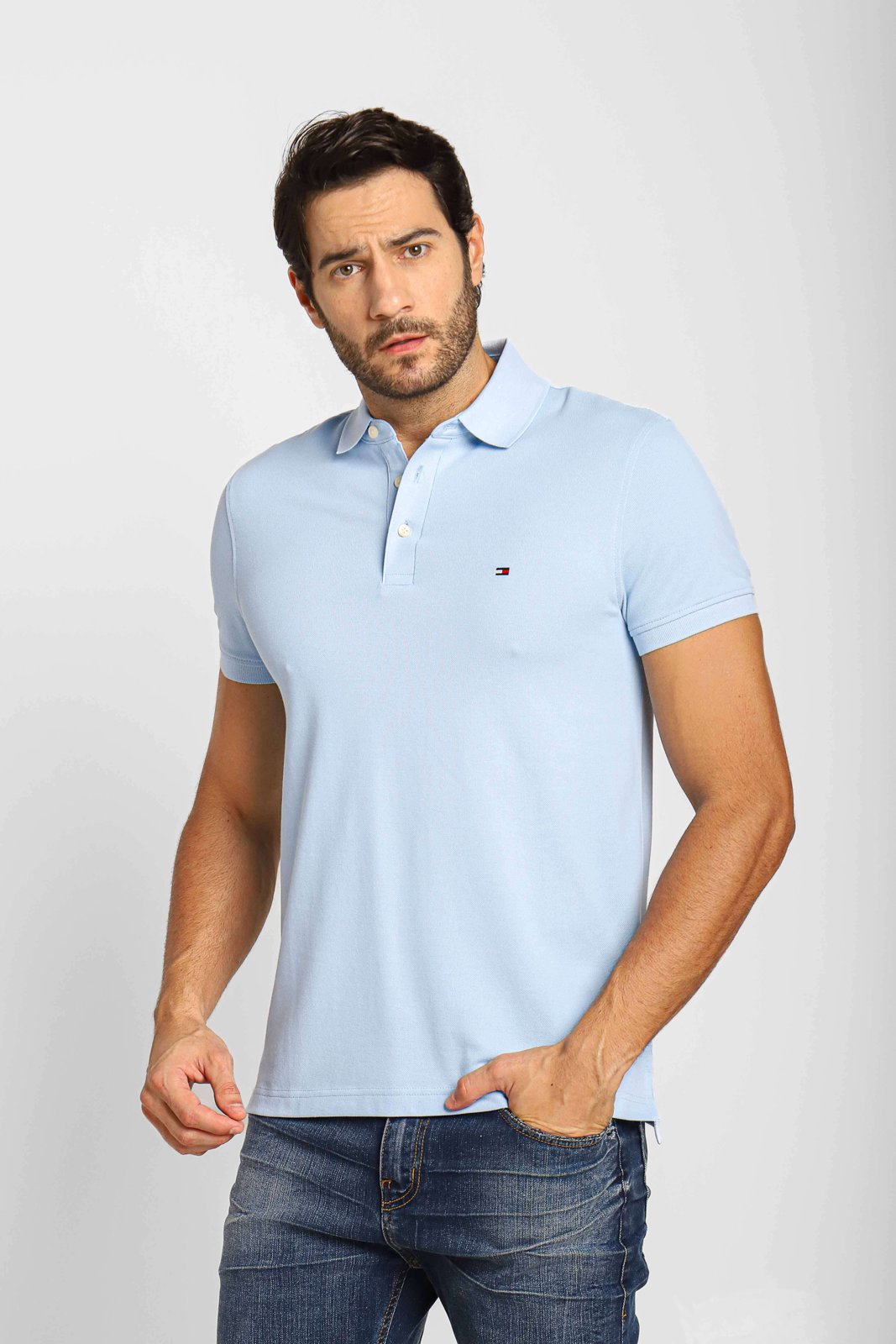 Polo Valor Camisa Tommy Hilfiger Polo Tommy Hilfiger Slim Fit Azul