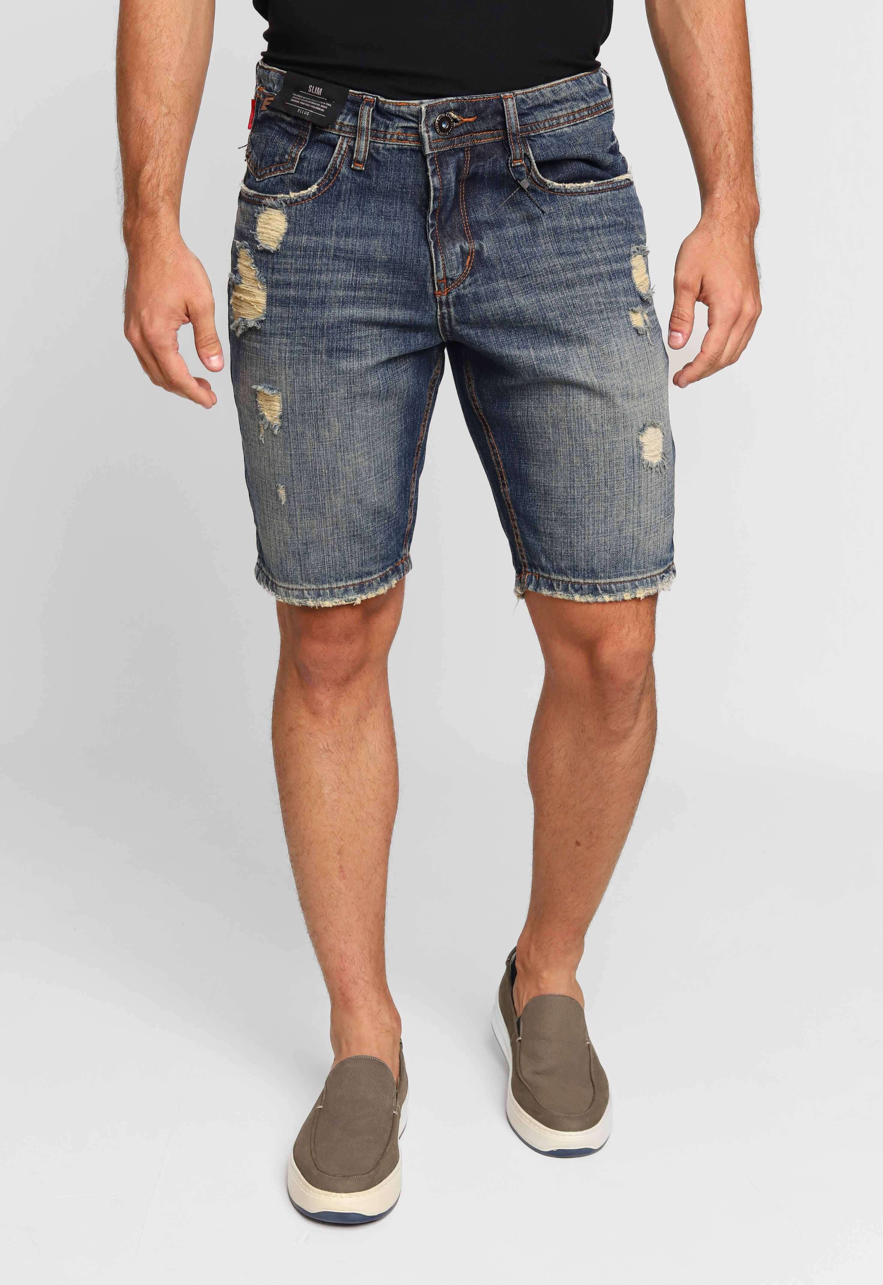 Quần Jean Nam Short Jeans Da Moda 2019 Quần Bò Nam Slim Fit IVY