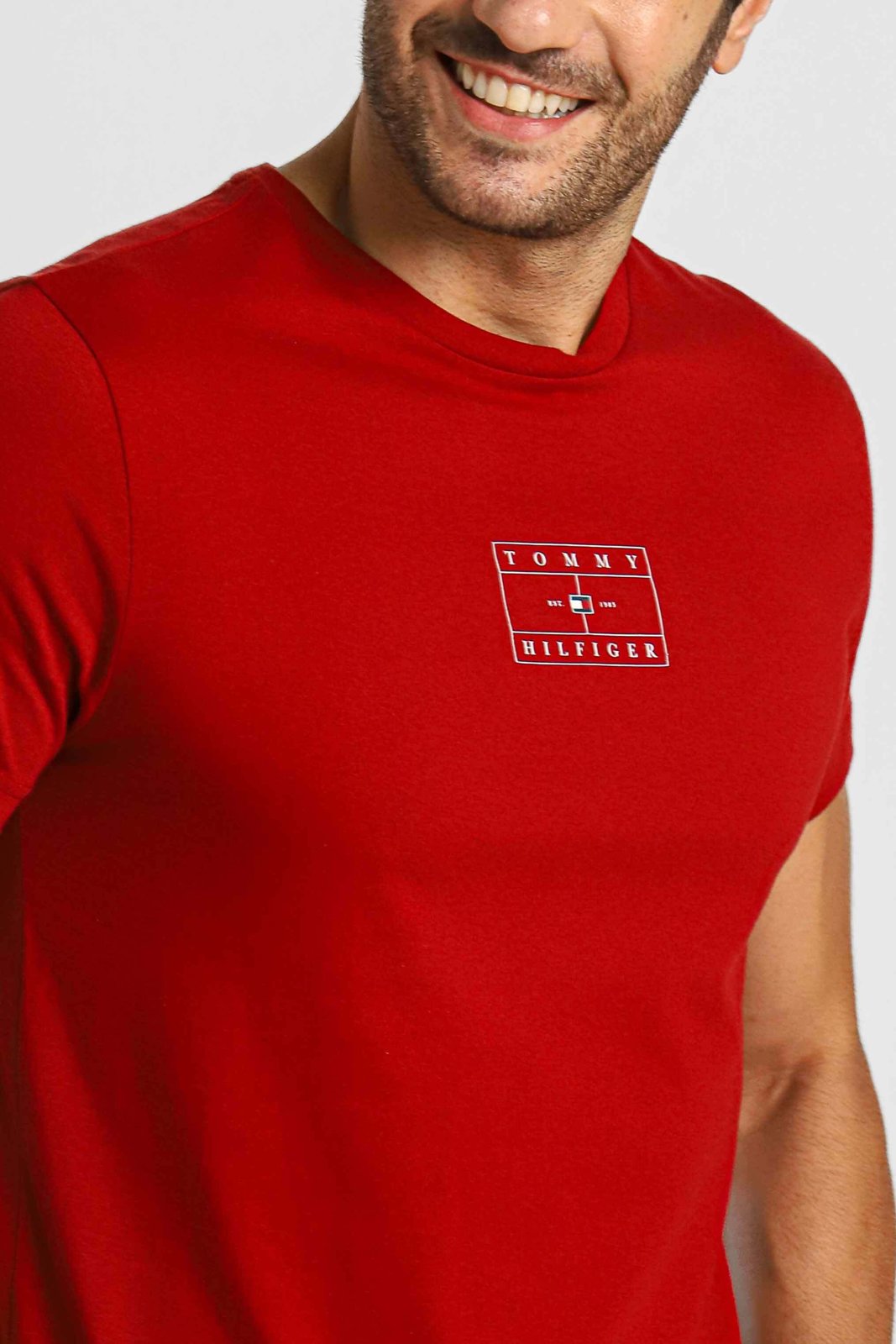 Camiseta Tommy Hilfiger Vermelho