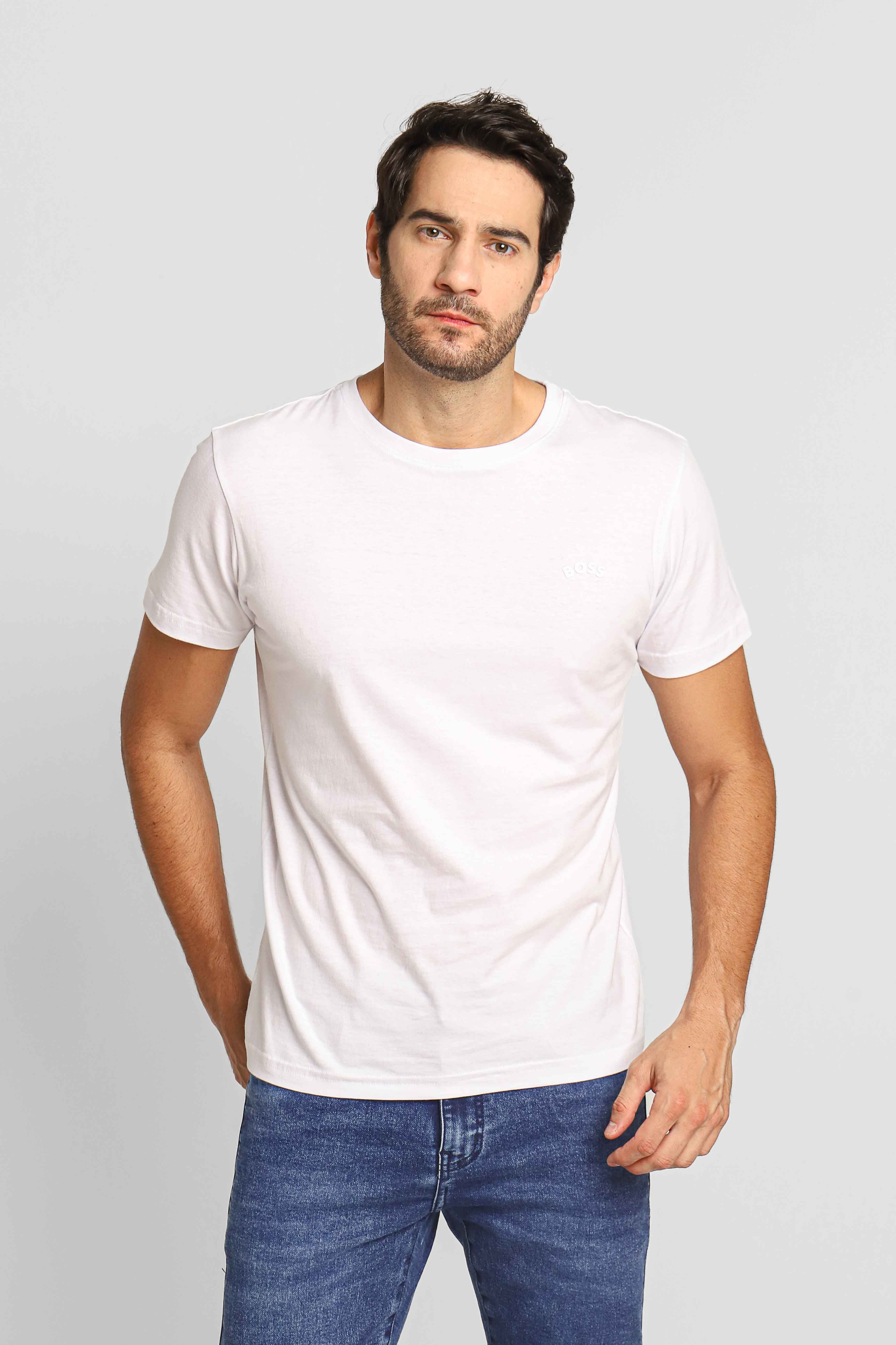 Camiseta Tommy Hilfiger Masculina Regular Fit Em Algodão Egípcio New York  City Branca