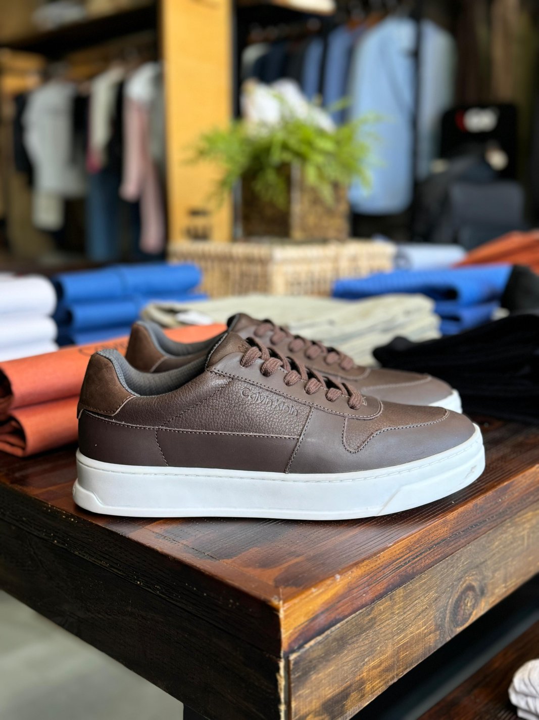 Skate Tenis Iate Calvin Klein Calvin Klein Sapatenis Branco