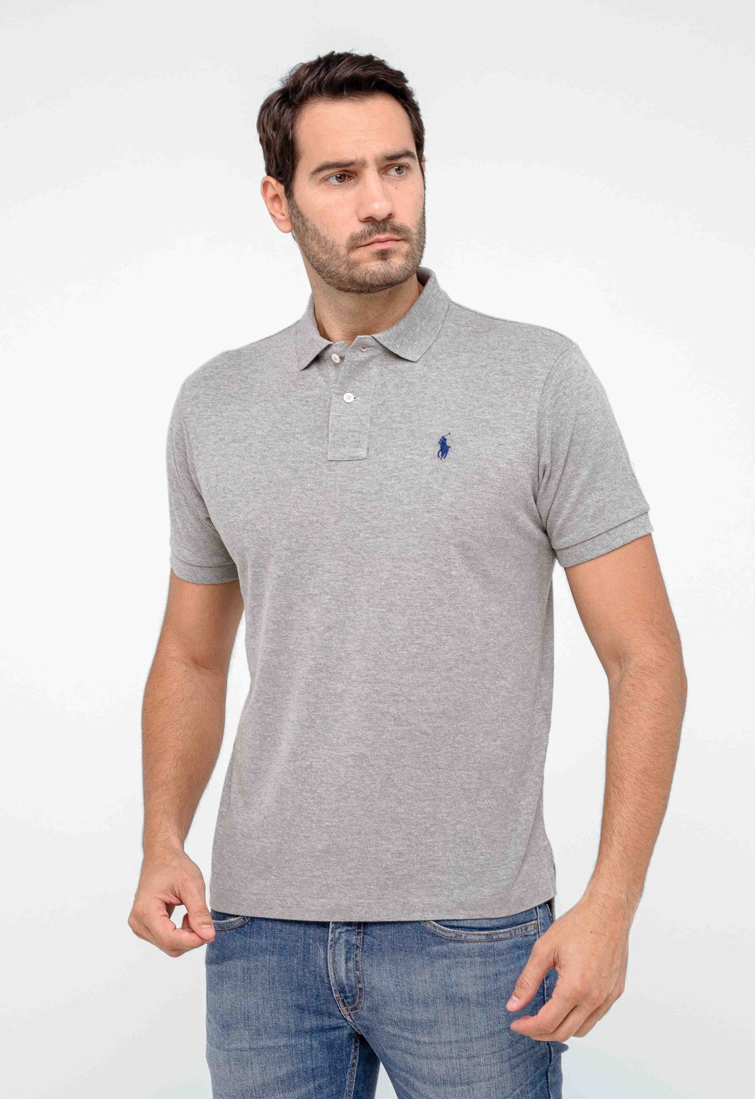 Polo Ralph Lauren Cinza Small Ponei Marinho | Henri Store - Loja