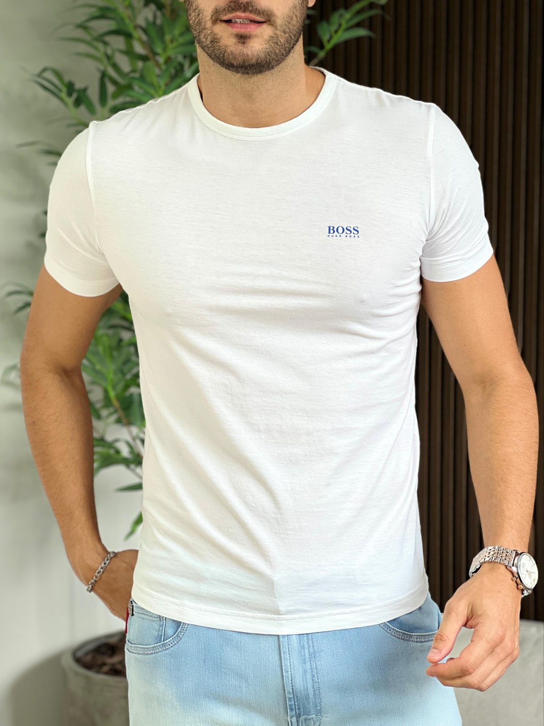 Camisetas basicas hugo online boss