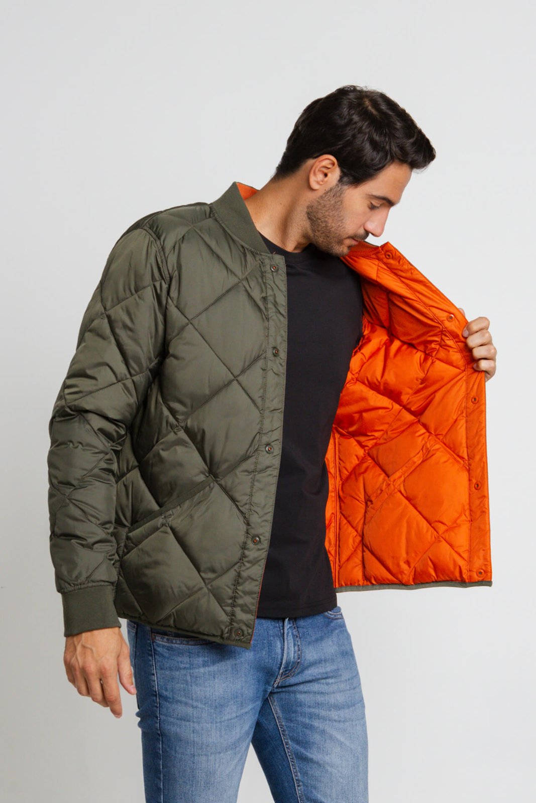 Jaqueta Calvin Klein Dupla Face Reversível