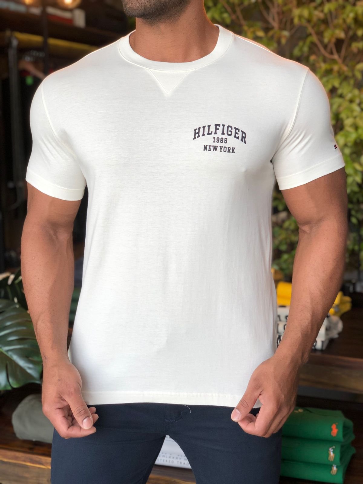 Camiseta Tommy Hilfiger New York Marinho