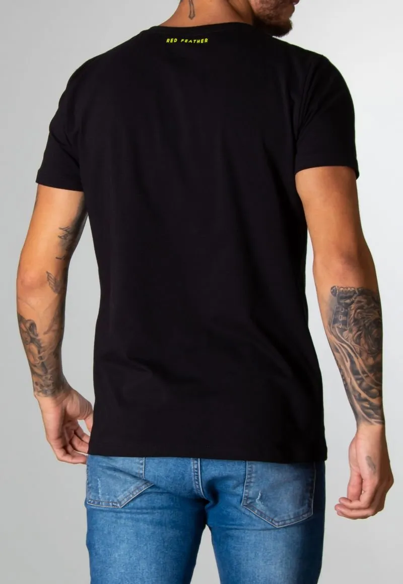 Camiseta Prada Tecido Preta Original - CEFI162