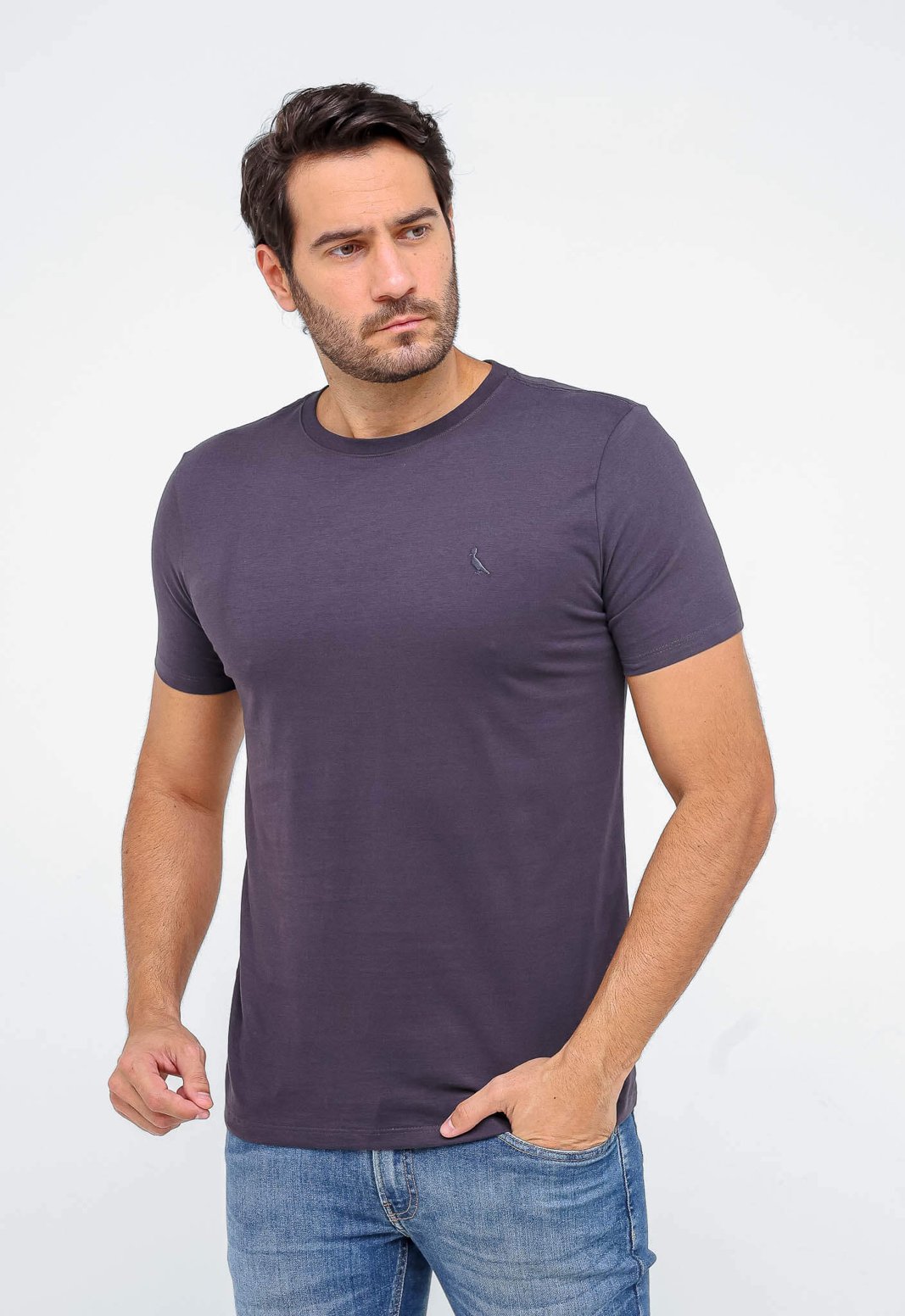 Camiseta Reserva Básica Logo Bird Sale Henri Store Loja Oficial