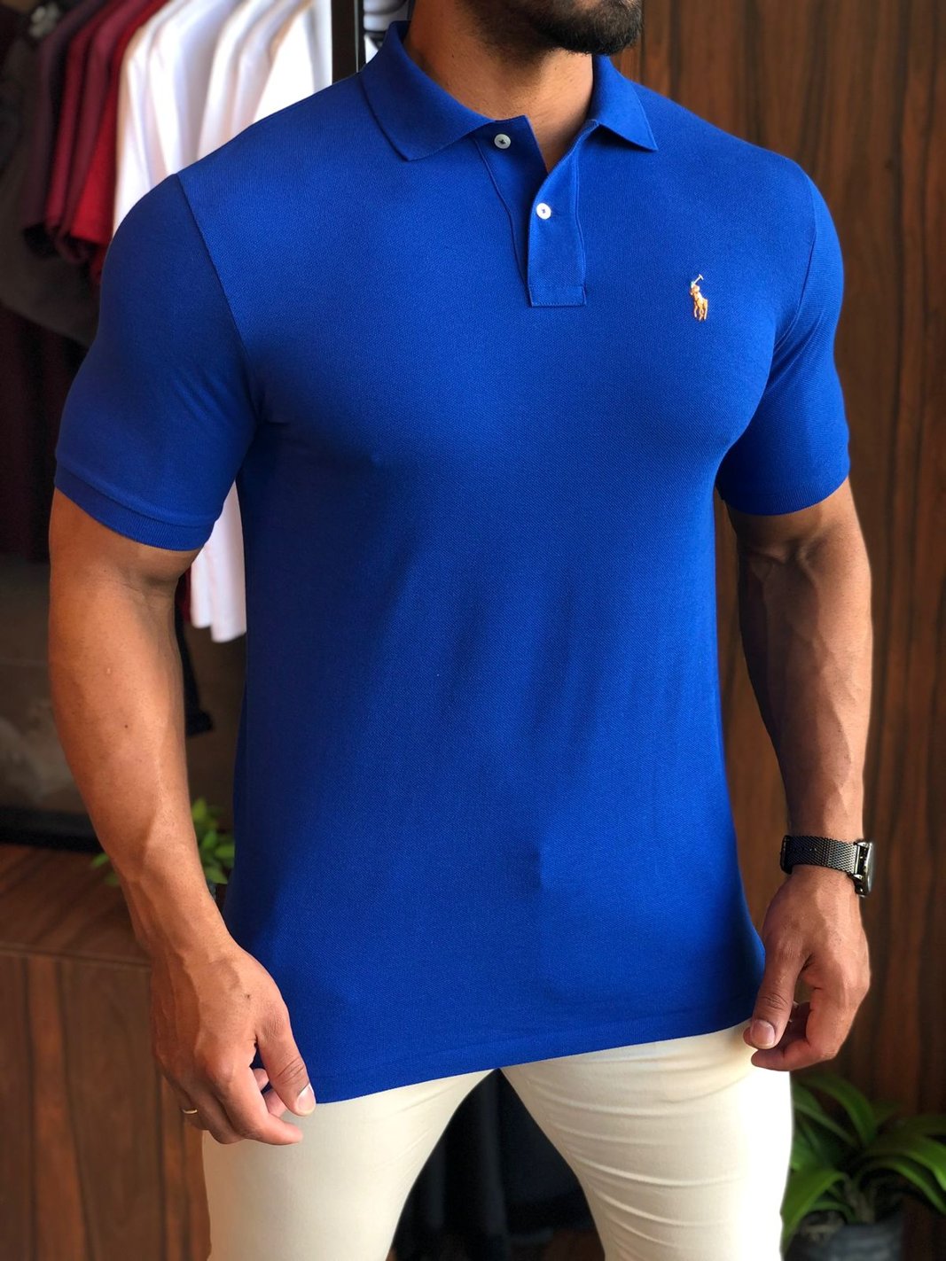 Polo ralph lauren azul shop