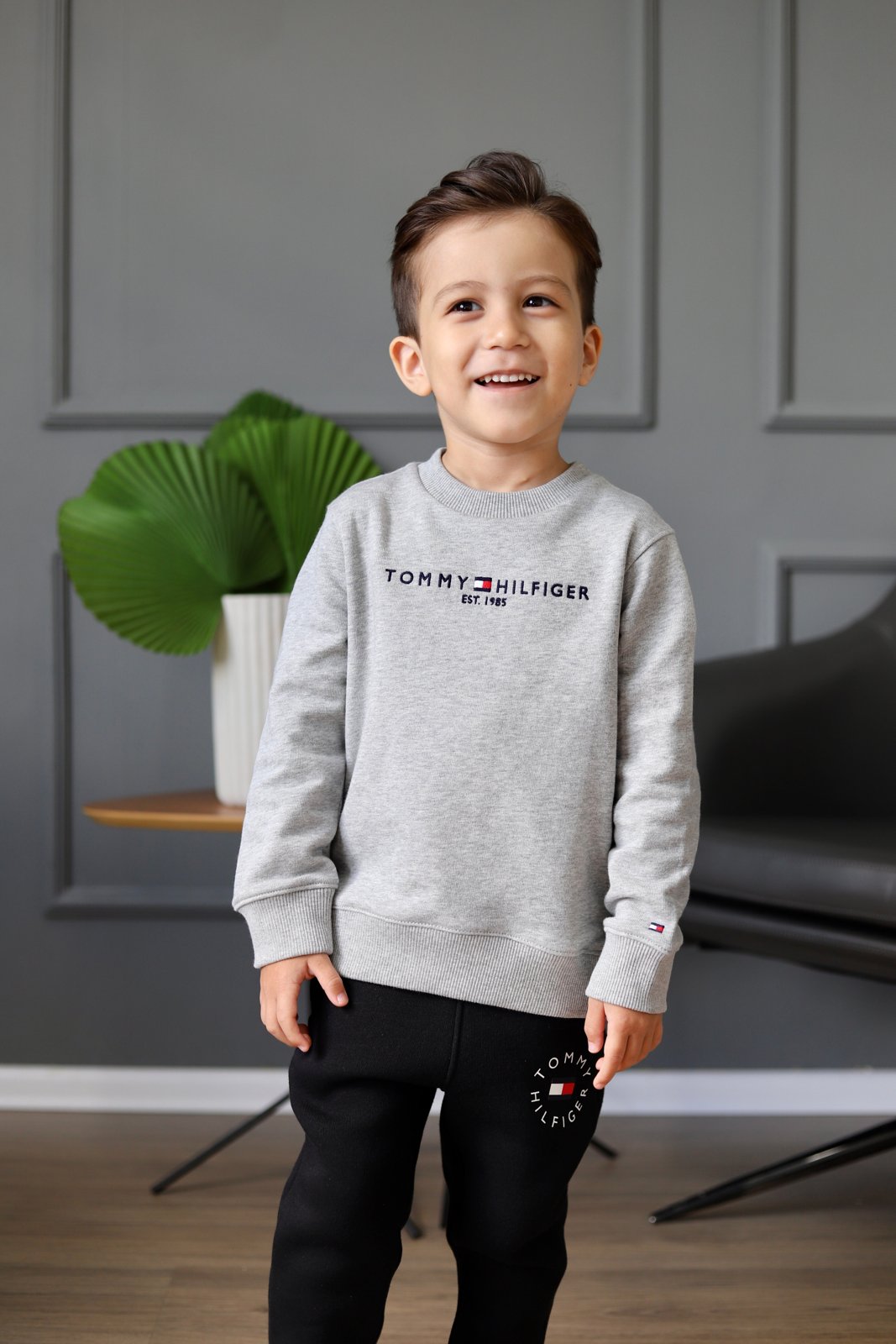 Jaqueta Infantil Moletom Tommy Hilfiger Infantil Moletom Infantil