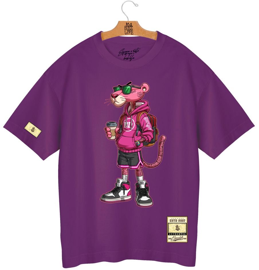 Camiseta Oversized Boss Life Style Panther | Boss Life