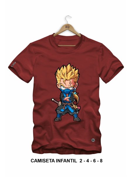 CAMISETA INFANTIL  BLUE NINJA