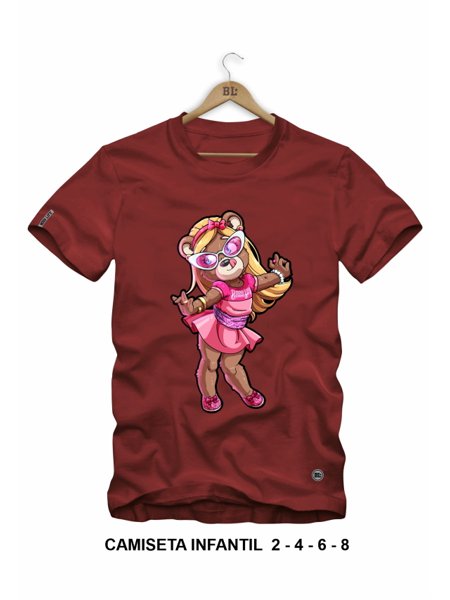 CAMISETA INFANTIL BEAR DOLL