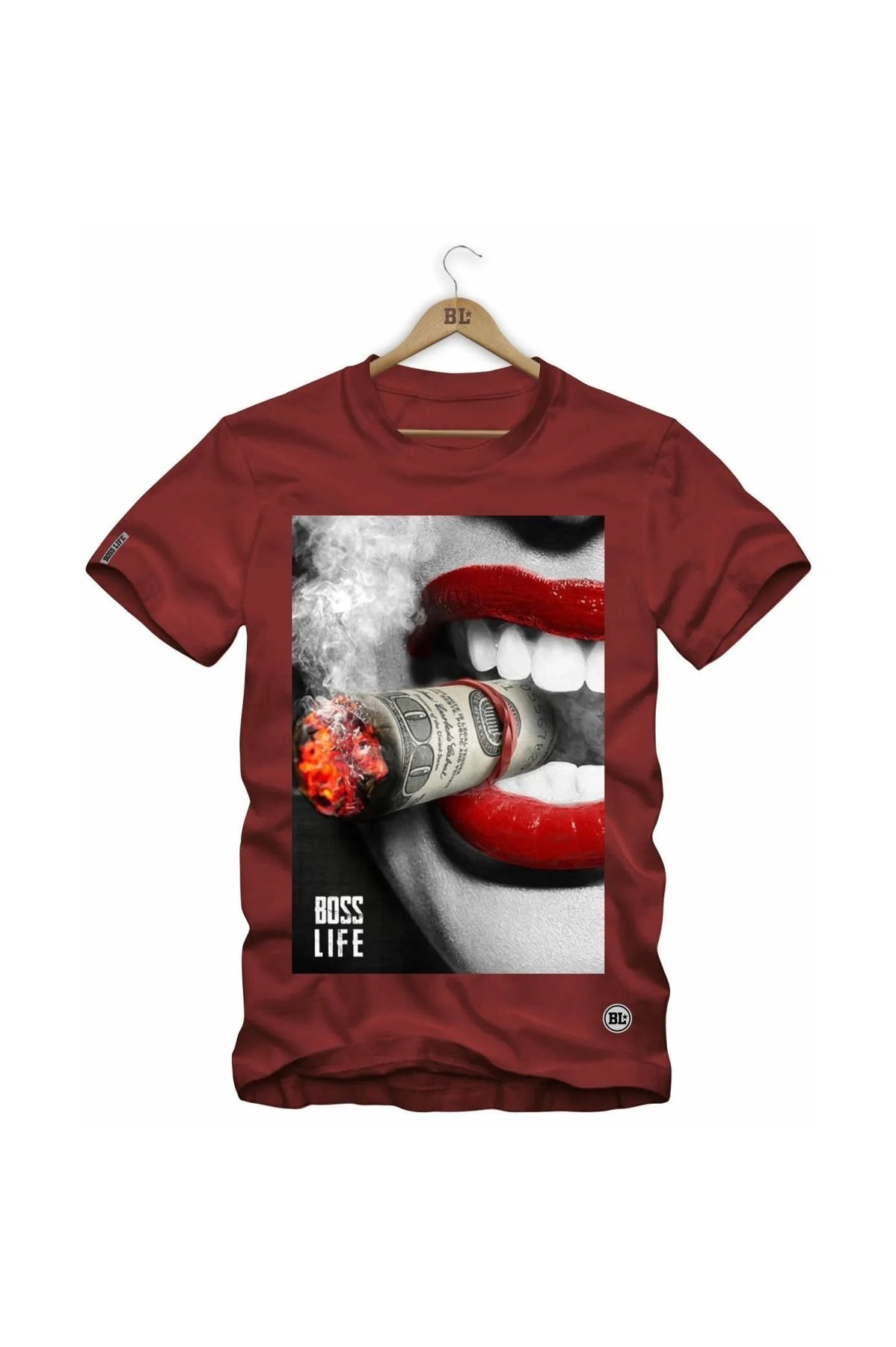 Camiseta Smoke Moda Urbana Boss Life - Main Image