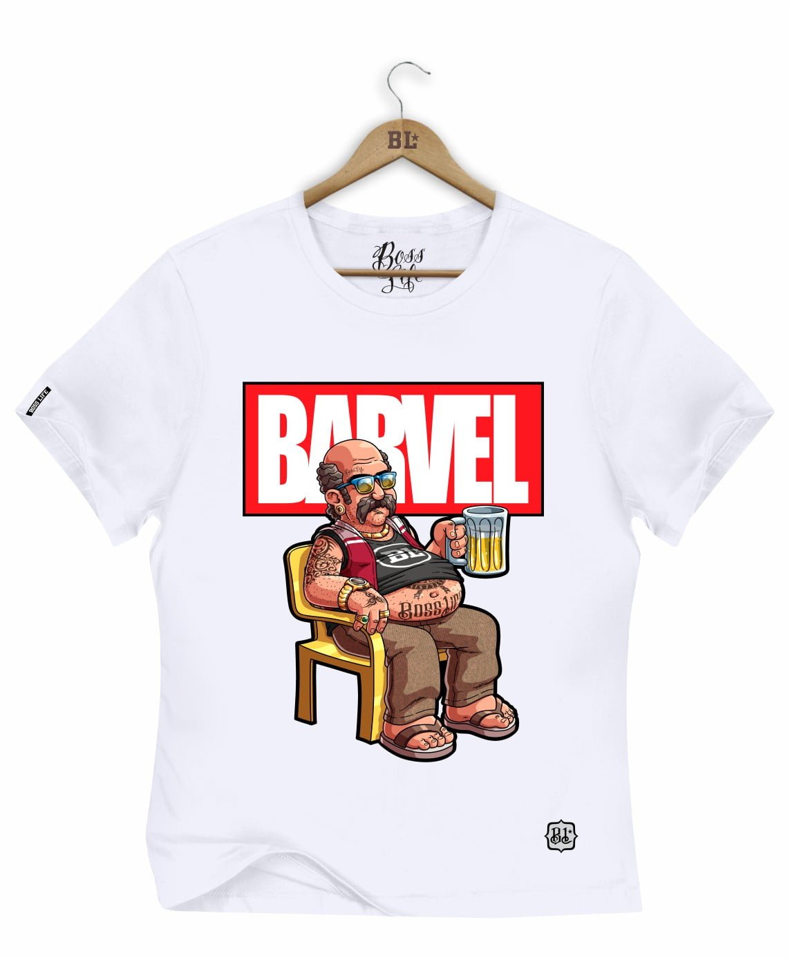 CAMISETA BABY LOOK BOSS BARVEL