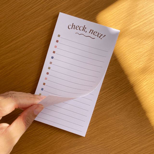 Bloco Checklist | Meu Querido Planner