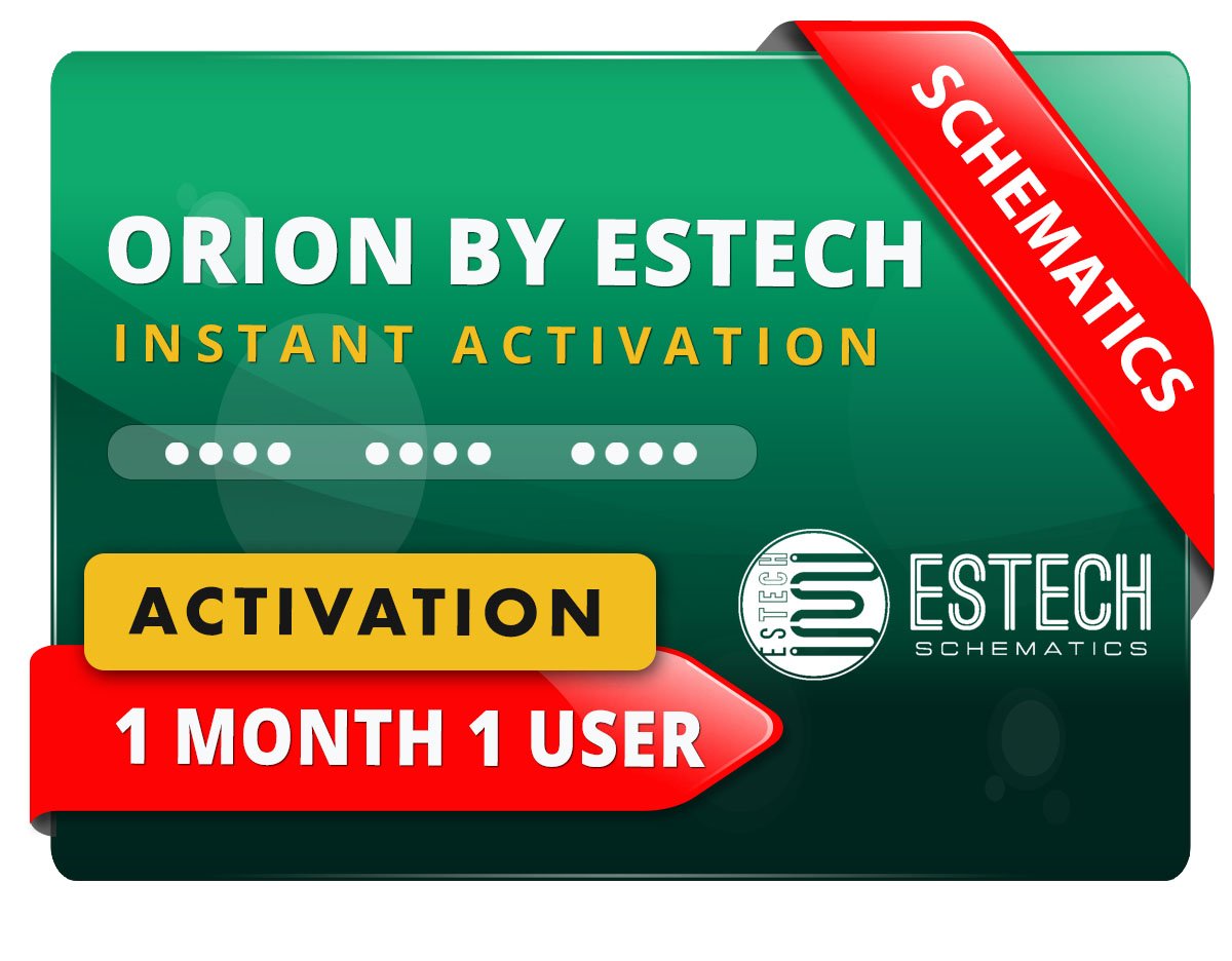 Orion Schematics 1 Mês (1 PC) | GsmMestre | GsmMestre