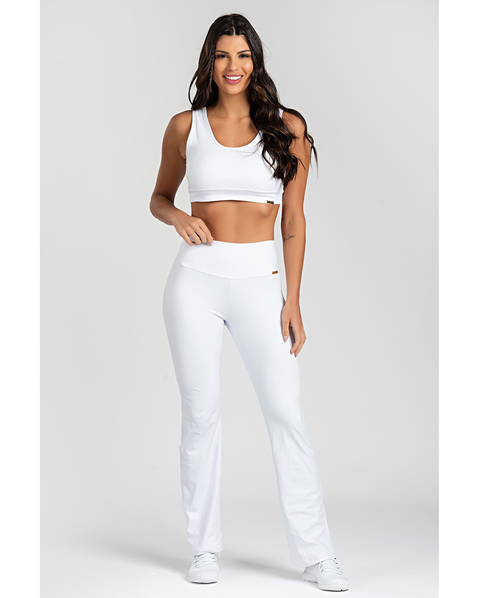 Calca Branca Que Nao Seja Transparente Calça Bailarina Branca