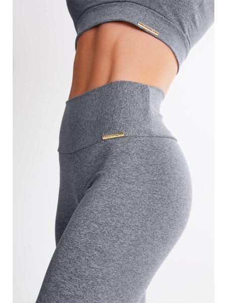 Legging Fitness Legging Cinza Mescla Legging Esportiva CalÇa