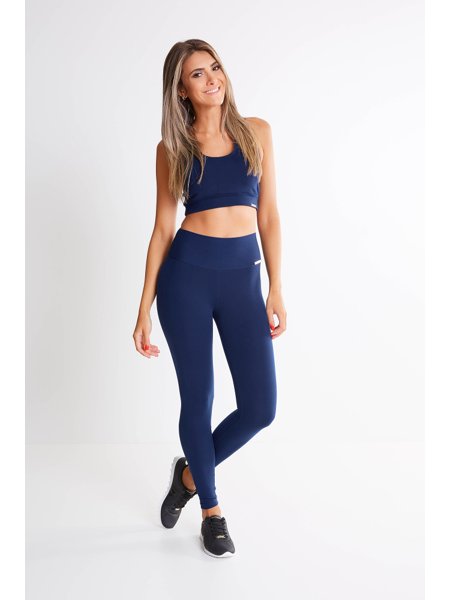 Calça Legging Azul Marinho