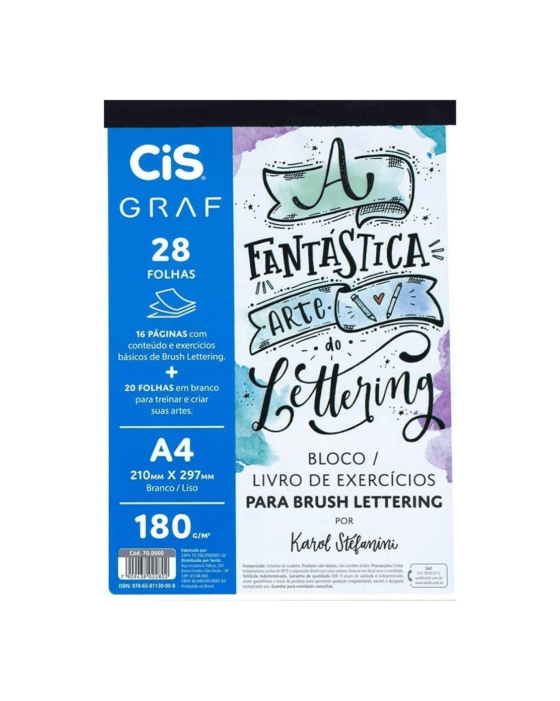 Bloco de Lettering CIS - Corina | Corina