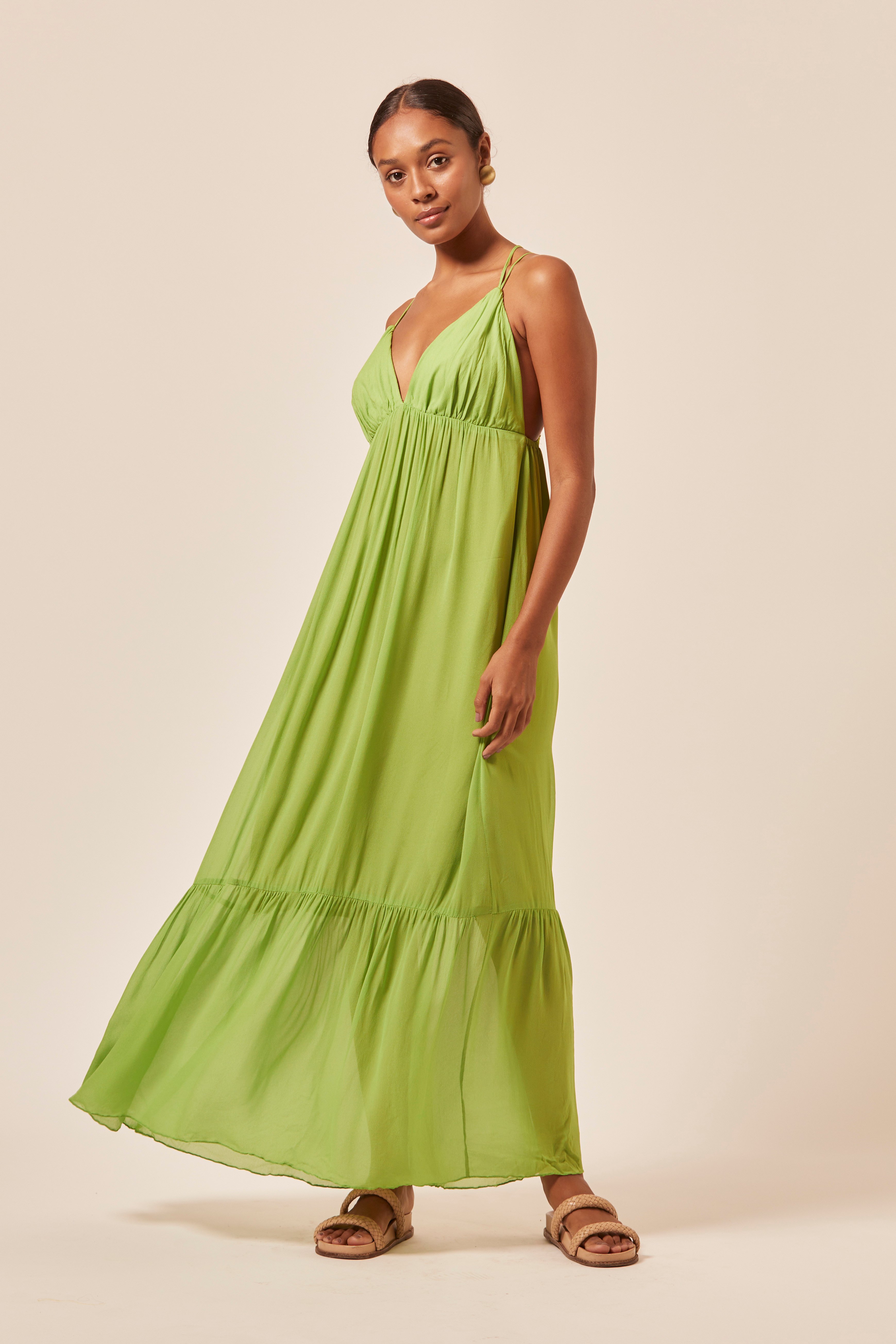 Vestido Giovanna Verde