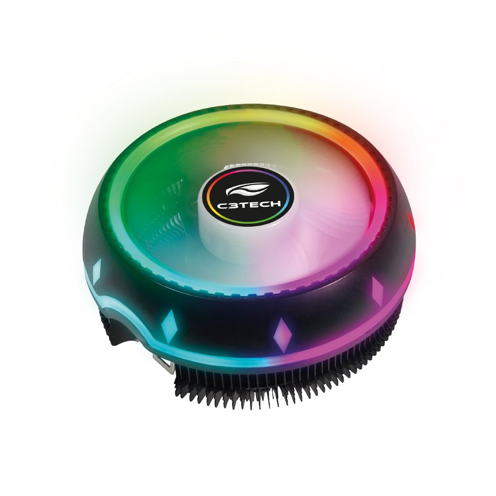 Core Tech Fan Cooler Fan CPU FC-L20RGB C3Tech | BSM INFORMATICA