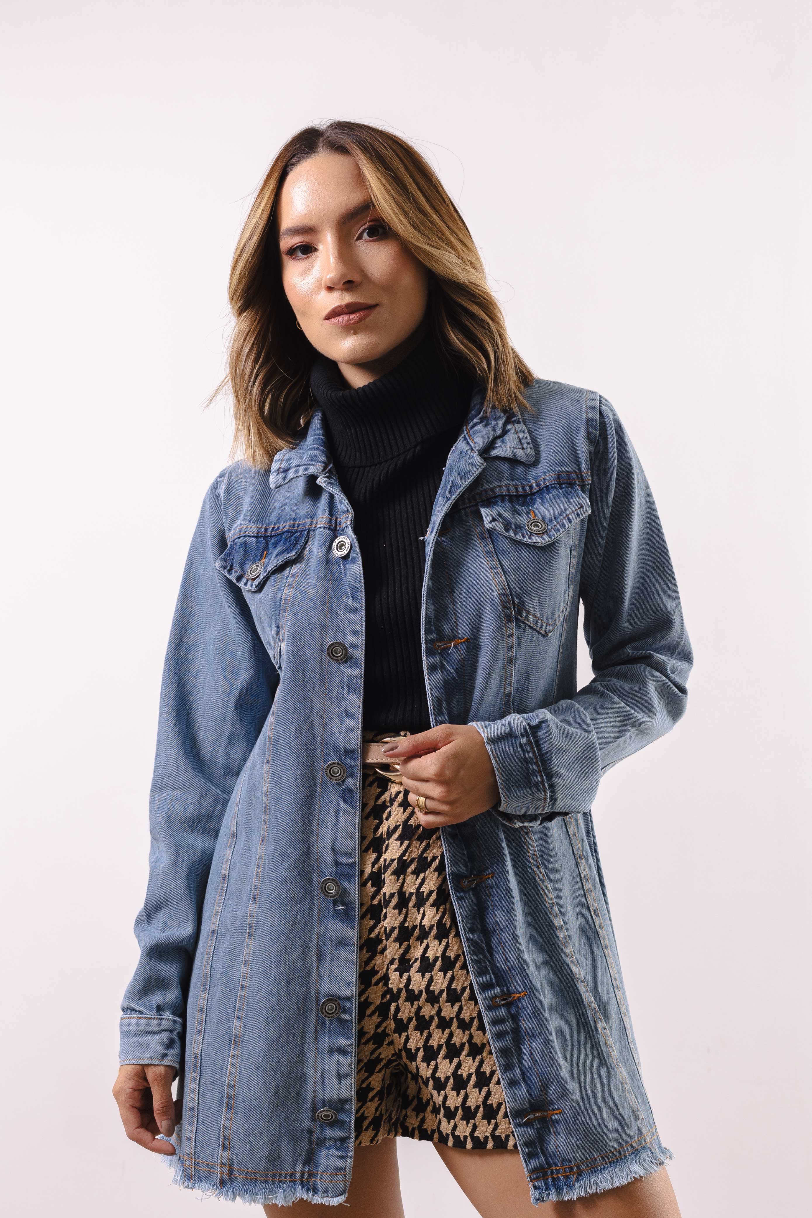 Jeans Oversized Look Com Maxi Jaqueta Jeans Jaqueta Tumblr Jeans