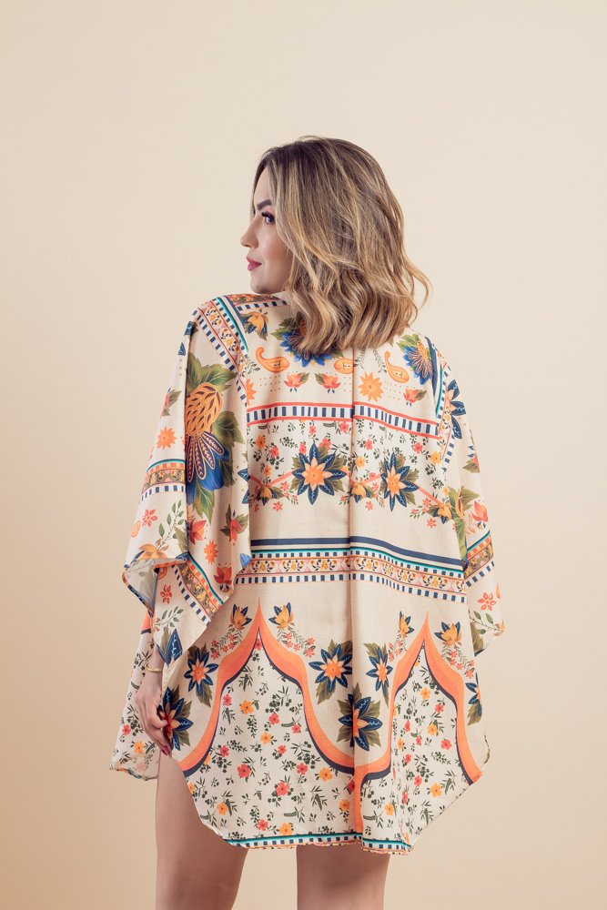 Kimono sales feminino estampado