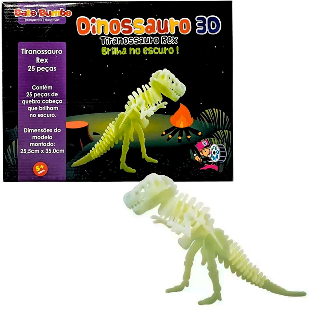 Compre Quebra-cabeça 3D - Tiranossauro Rex