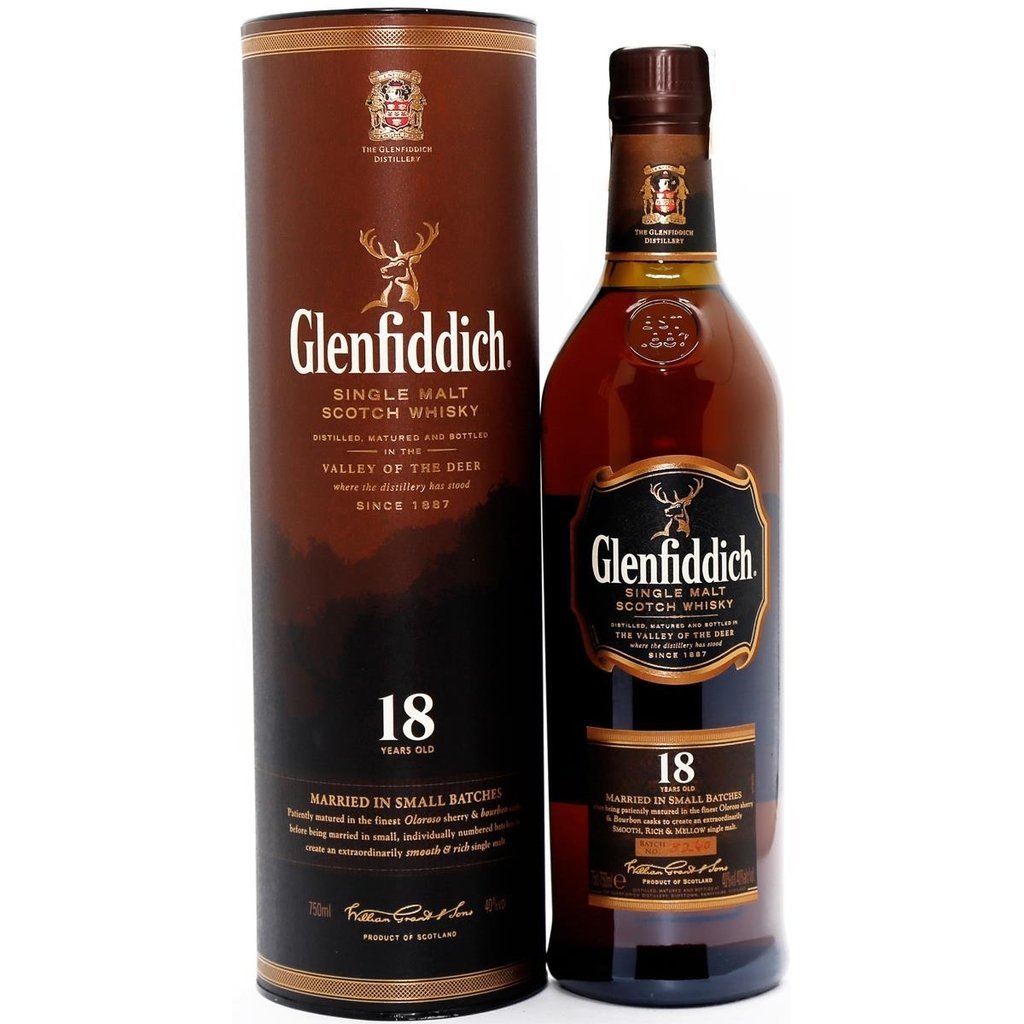 Whisky Glenfiddich Single Malt 18 Anos 750ml | Costi Bebidas