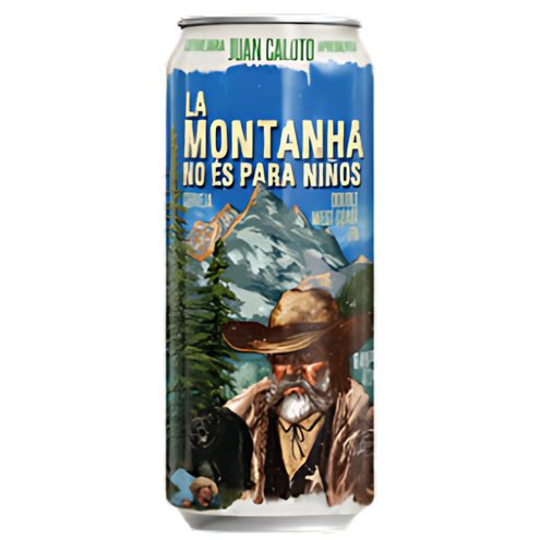 Cerveja Juan Caloto La Montanha no es para Ninos West Coast IPA 473ml Cerveja Juan Caloto La Montanha no es para Ninos West Coast IPA 473ml