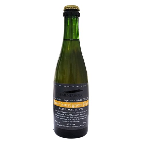 Cerveja Fermentaholic Brett Sauvignon Blanc 375ml 