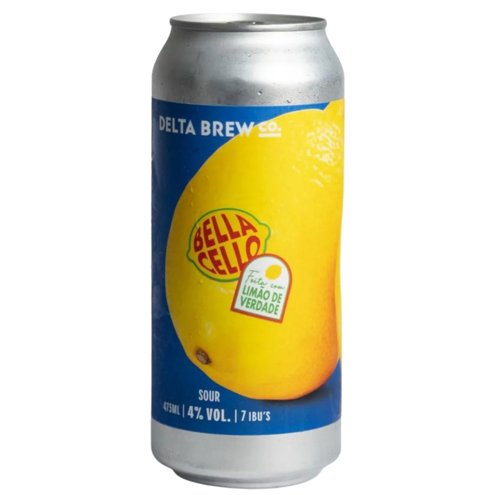 Cerveja Delta Bella Cello Sour 473ml - Somente Porto Alegre 