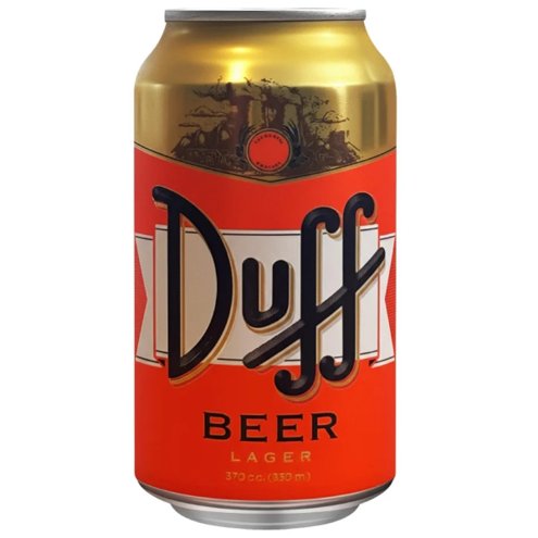 Cerveja Duff Beer Lager Lata 330ml 
