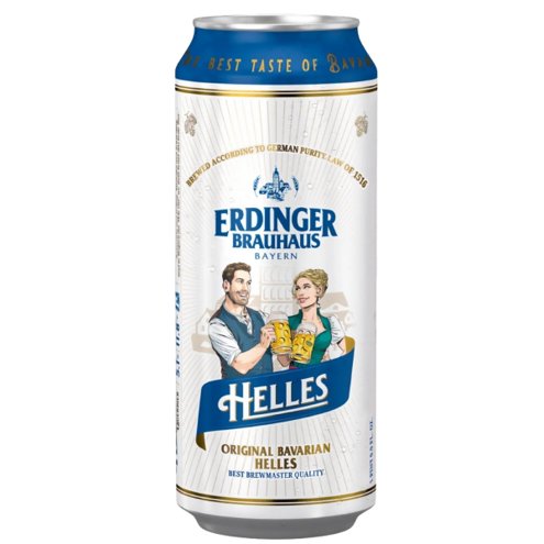 Cerveja Erdinger Helles Lata 500ml Cerveja Erdinger Helles Lata 500ml